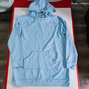 Flirtitude Active pull on hoodie baby blue women's size M/L